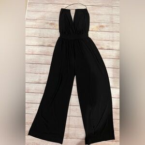 MODA International black gold chain jumpsuit size XS